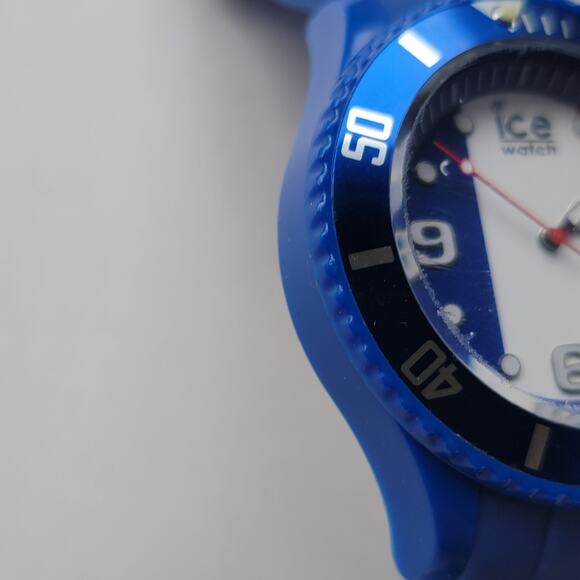 Vintage Watches Ice Watch Blue Silicone Mens Quartz Diver Dial main image 11
